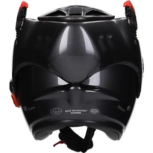 ROOF - Boxer V8 Alpha - Systeemhelm - Zwart - Motorhelm