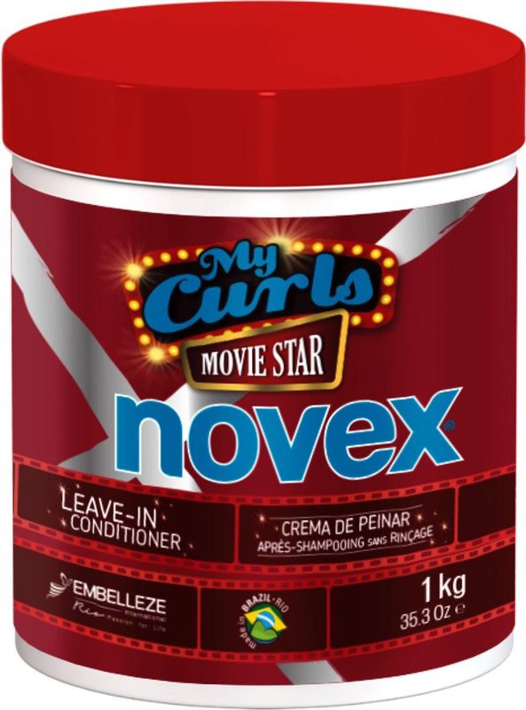 Novex - My Curls Movie Star - Leave-in Conditioner - 1000ml - Arganolie - Kokosolie