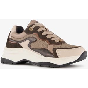 XX By Mexx dames sneakers zwart bruin - Maat 37 - Uitneembare zool