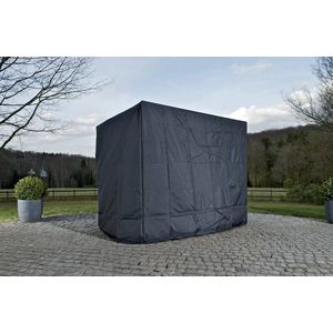 In And OutdoorMatch Tuinmeubelhoes Shad - 180x150x180cm - Beschermhoes - Waterdicht afdekzeil - Universeel - Tuintafelhoes - Jacuzzihoes - Loungeset
