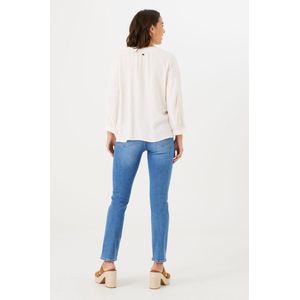 GARCIA Celia Dames Straight Fit Jeans Blauw - Maat W26 X L30