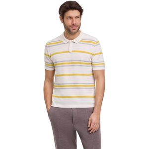 FALKE Summer Fresh koeling casual katoen linnen polo shirt heren geel - maat M