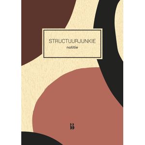 Structuurjunkie - Structuurjunkie notitieboek (oudroze)