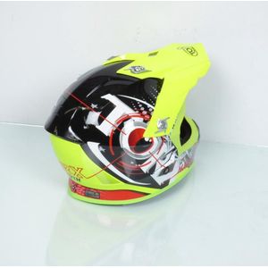 motorhelm torx marvin eyes neon lemon maat l geel groen fluo