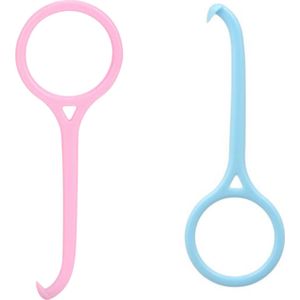 2x Orthodontische Aligner remover Blauw/Roos set - Orthodontic Beugel verwijderaar - Onzichtbare beugel verwijderen