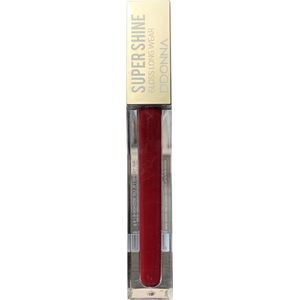 D'Donna Cosmetics - Lipgloss - Super Shine - Long Lasting - Bordeaux Rood - Nummer 6