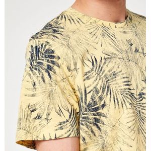 Jack & Jones t-shirt jongens - Geel - JORbloomer - 164