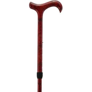 Premis - Opvouwbare Carbon Wandelstok met Derby handgreep