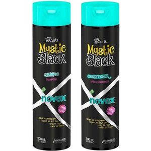 Novex - My Curls Mystic Black Shampoo + Conditioner 300 Ml