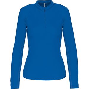 PROACT® Sport Top ¼ Zip met lange mouwen voor dames PA336 - Sporty Royal Blue - L