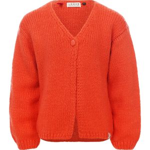 LOOXS Little 2332-7346-384 Meisjes Sweater/Vest - Maat 104 - Oranje van 100% acryl