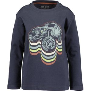 Blue Seven-Kids Jongens T-Shirt-Donker blauw