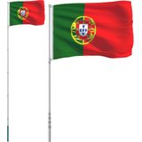 vidaXL-Vlag-met-vlaggenmast-Portugal-5,55-m-aluminium