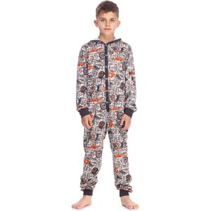 Timone – Jeugdpyjama – Romper – Slaap – Overall – Army – 110-116 - TI-TI30-122-PJ