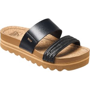 Reef - Cushion Bounce Vista Hi - Damessandalen - Black - Veganistisch Leer