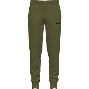 PUMA ESS Logo Pants FL cl (s) Heren Broek - Olive Green