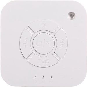 Draagbare witte ruis slaapgeluidmachine met 9 rustgevende tonen – ideaal voor baby’s-volwassenen-thuis- kantoor en onderweg