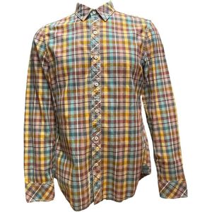 PME Legends - Overhemd - Rood / Oranje / Groen - Maat M