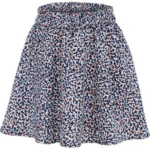 WE Fashion Rok met All Over Print Donkerblauw