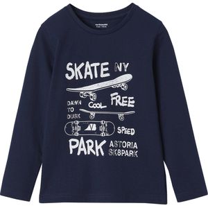 Basics - T-shirt - Mosterdgeel - Lange Mouwen - Jongens