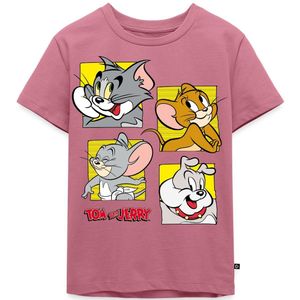 Tom En Jerry Vier Vrienden Premium T Shirt Kinderen