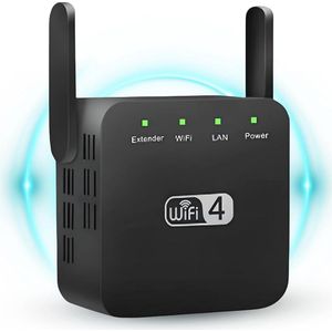 WLAN-repeater en wifi-signaalversterker voor thuis en kantoor - Eenvoudige installatie en hoge snelheid