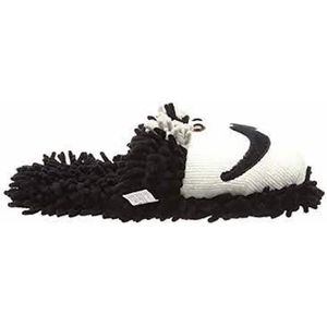 FUZZY friends slippers Moustache maat one size