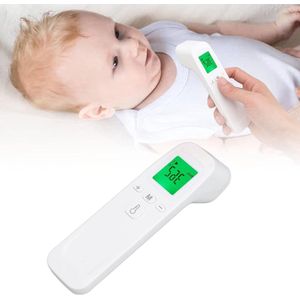 TheLau - Digitale Thermometer voor Volwassenen en Baby's, Contactloze Infraroodthermometer met Alarm Bij Hoge Temperatuur