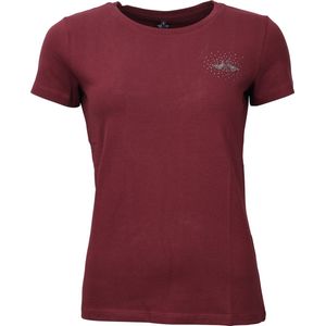 Hv Polo Shirt Classic - Donkerrood - s