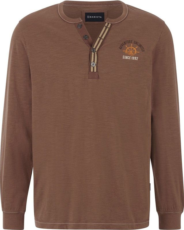 Babista - DANIVECCI - Shirt Met Lange Mouwen - Bruin