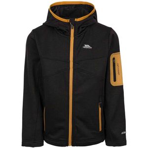 Trespass - Timorous Fleece AT200 - Softshelljack - Zwart
