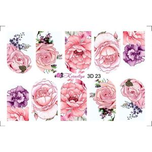 Korneliya 3D Waterdecal - 3D 023