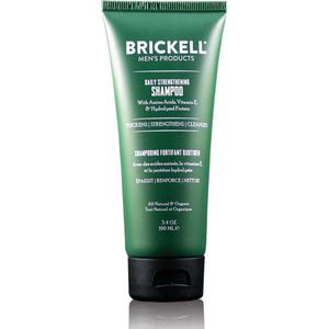 Brickell Daily Strengthening Shampoo Travel 100 ml. | Silicone Free Shampoo
