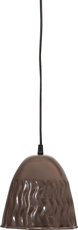 WOOOD - Arleso - Hanglamp - Donkerbruin - Metaal - 18x19x19