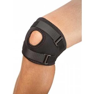 Kniebrace voor zwarte Counter-Force ter ondersteuning van knieklachten