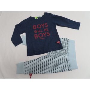 Ensemble - Jongens - Blauw - Boys will be boys - 6 maand 68