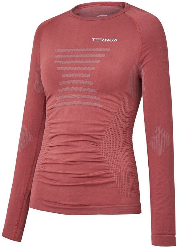 Ternua - Seal 2.0 - Lange Mouwen Basislaag - Rood