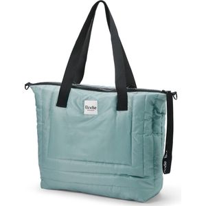 Elodie Quilted Soft Shell Luiertas - Luiertas verzorgingstas - Luiertassen - Pebble Green