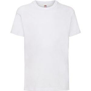 Fruit Of The Loom Kinder Unisex Valueweight T-shirt Korte Mouwen (2 stuks) (Zonnebloem Geel)