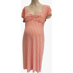FRAGILE Zwangerschapsjurk- Frown Bustier Dress C1135 mini prints XXL