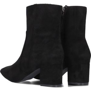 Omoda 0591-2 Enkellaarsjes - Enkelboots met rits - Dames - Zwart - Maat 39