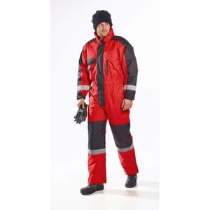Winteroverall voor hoge zichtbaarheid XXL - Rood