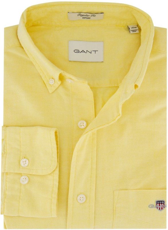 REG - Classic Oxford - Overhemd - Banana Yellow