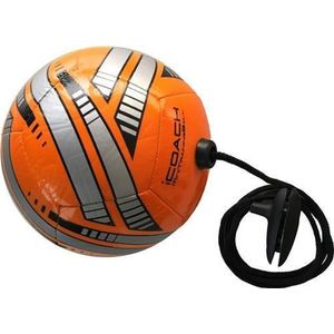 Amigo iCoach mini trainingsbal met handgrip oranje maat 2