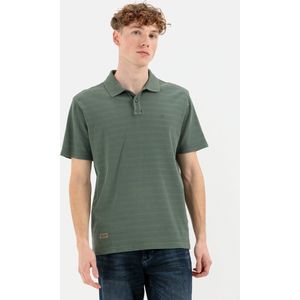 Camel Active poloshirt korte mouw groen