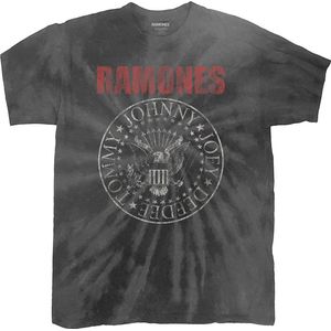 Ramones - Presidential Seal Heren T-shirt - M - Zwart