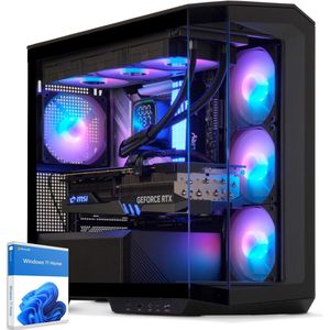 Sedatech Advanced Gaming PC Waterkoeling Large Vision • AMD Ryzen 9 9900X 12x 4.4GHz • Geforce RTX5060Ti • 32Gb DDR5 • 2Tb SSD M.2 • WiFi • Bluetooth, USB C • Windows 11 • Desktop computer