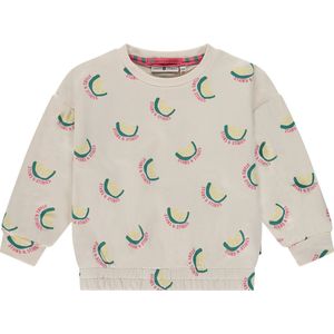 Stains and Stories girls sweatshirt Meisjes Trui - offwhite - Maat 110