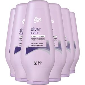 Etos Conditioner voordeelverpakking - Silver Care - Vegan - 6 x 250ML