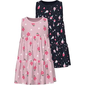 NAME IT NMFVIGGA 2P SPENCER DRESS Meisjes Jurk - Maat 116